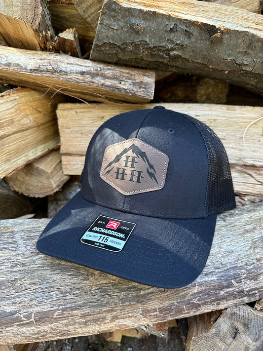 Hike Hang Hunt Logo Cap/Leather Patch