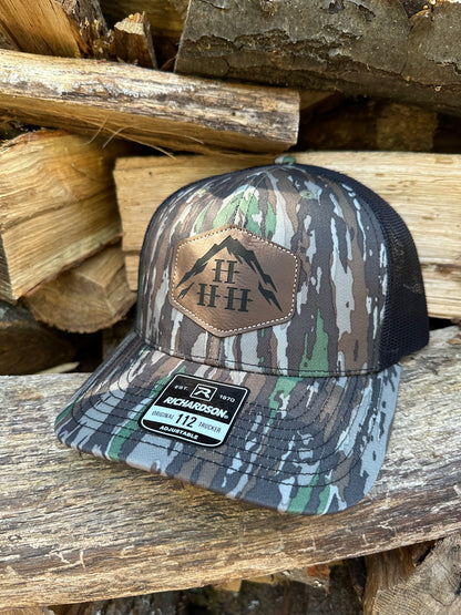 Hike Hang Hunt Logo Cap/Leather Patch